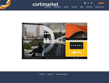 Tablet Screenshot of cortimarket.com